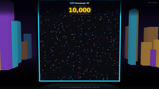 Screenshot of milliondollarhomepage3d.com