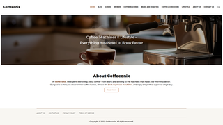 Thumbnail of coffeeonix.com
