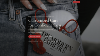 Screenshot of trumodern-esthetics.net