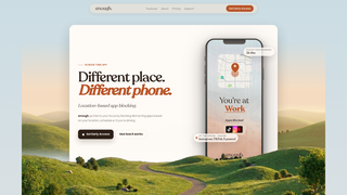 Screenshot of getenough.app