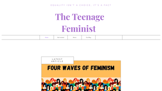 Thumbnail of theteenagefeminist.com