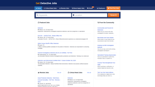 Thumbnail of getdetectivejobs.com