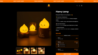Thumbnail of flamylamp.com