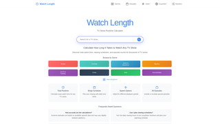 Thumbnail of watchlength.com