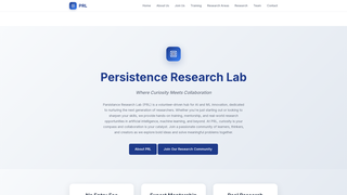 Thumbnail of persistenceresearchlab.com