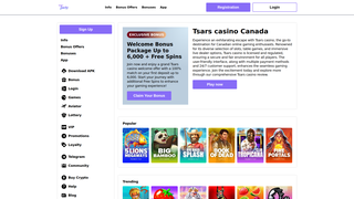 Thumbnail of tsarscasinocanada.com