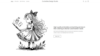 Thumbnail of curiositiesdesignstudio.com