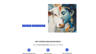 Thumbnail of gokulamnaturals.com