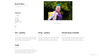 Thumbnail of byronicmess.com