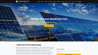 Thumbnail of firststepenergy.org