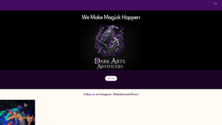 Thumbnail of darkartsartificers.com