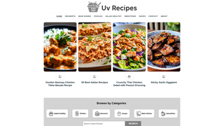 Thumbnail of uvrecipes.com