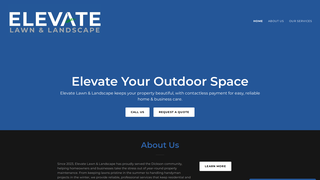 Thumbnail of elevatelawnlandscape.com
