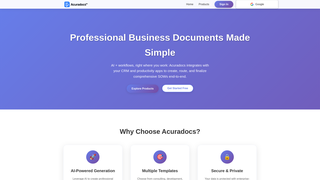 Thumbnail of acuradocs.com