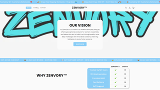 Thumbnail of zenvoryoffical.com