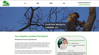 Thumbnail of lacutterstrees.com