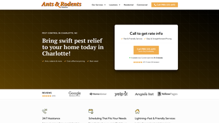 Thumbnail of antsrodentscharlotte.com