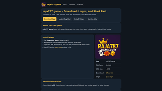 Thumbnail of raja787game.com