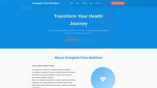 Thumbnail of completecurenutrition.com