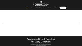 Thumbnail of romanevents.com