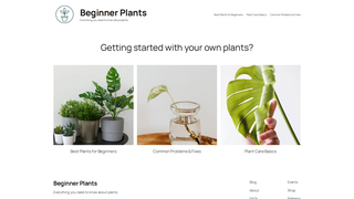 Thumbnail of beginnerplants.net