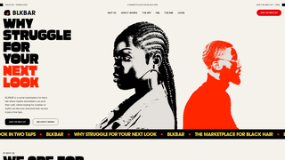 Screenshot of blkbar.app