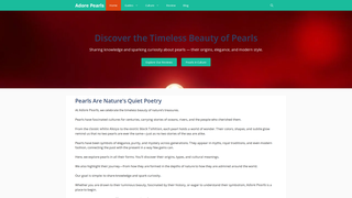 Thumbnail of adorepearl.com