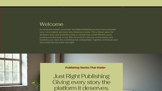 Thumbnail of justrightpublishing.com