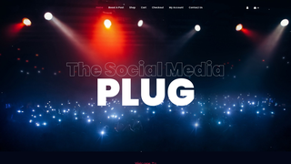 Thumbnail of thesocialmediaplug.com
