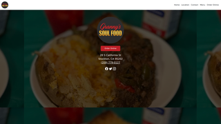 Thumbnail of grannyssoulfoodca.com