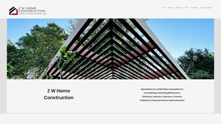 Screenshot of zwbuilders.com
