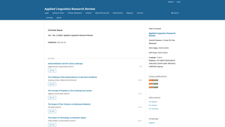 Thumbnail of arlreview.com