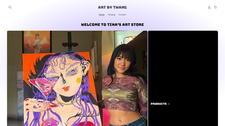 Thumbnail of artbytwang.com