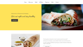 Thumbnail of shawarmaembassy.com