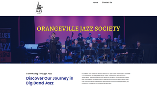 Thumbnail of orangevillejazzsociety.com