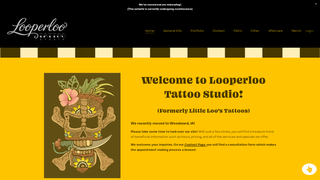 Screenshot of looperloo.com