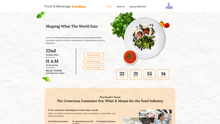 Thumbnail of foodandbeveragepodshow.com