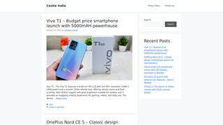 Thumbnail of casitaindia.com