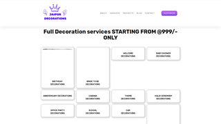 Thumbnail of jaipurdecorations.com