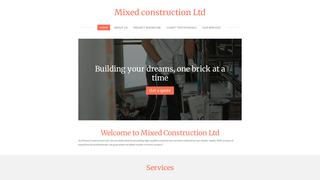 Thumbnail of mixedconstructionltd.com