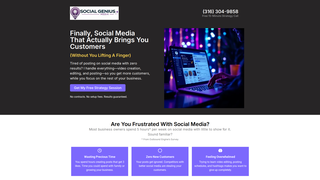 Thumbnail of socialgeniusmedia.com