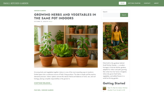 Thumbnail of smallkitchengarden.com