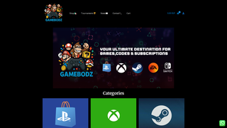 Thumbnail of gamebodz.com
