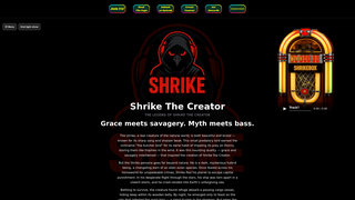 Thumbnail of shrikethecreator.com