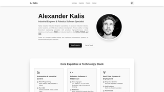 Thumbnail of alexanderkalis.com