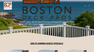 Thumbnail of thebostondeckpros.com