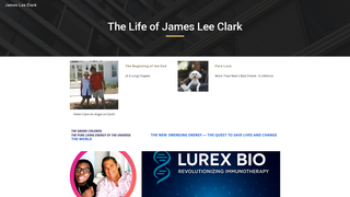 Thumbnail of jamesleeclark.com