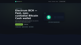 Thumbnail of electrum-bch.org