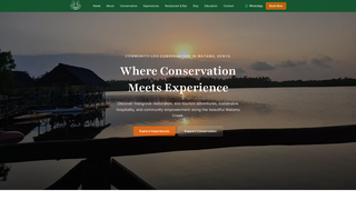 Screenshot of prawnslake.org