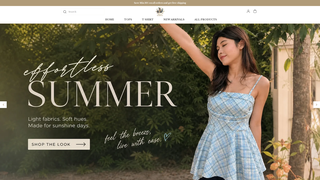 Screenshot of slgfashion.com